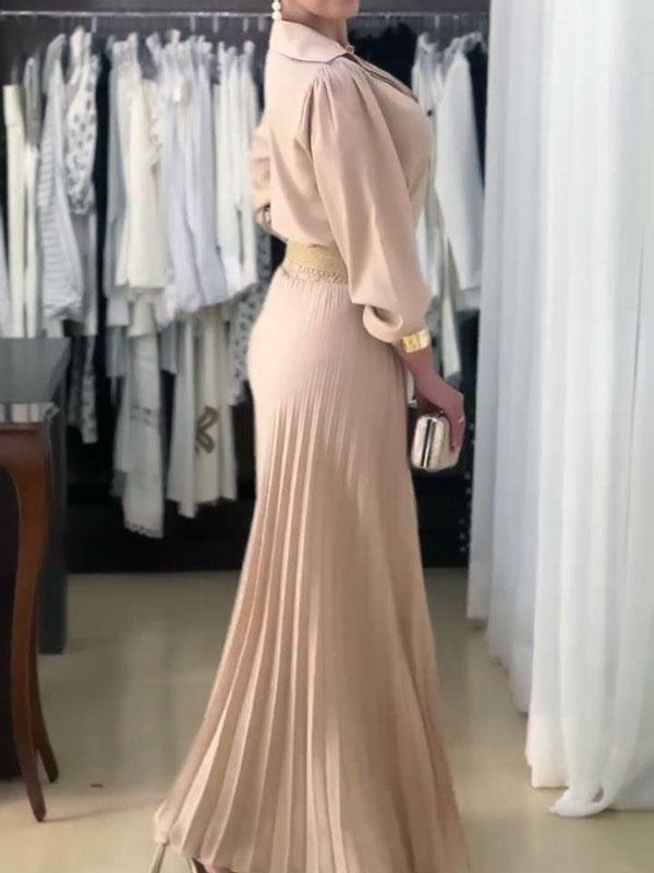 Women's Elegant Solid Color Wide Leg Jumpsuit Without Belt