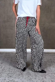 Women's Casual Polka Dot Stripe Pants