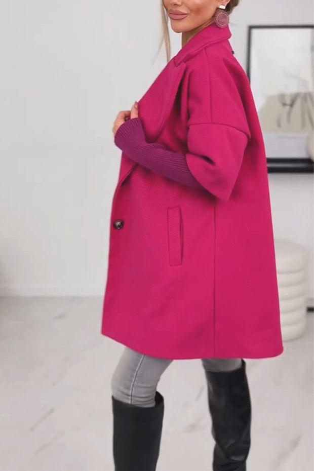 Women's Casual Lapel Mid-length Coat