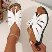 Women's Solid Color Platform Sandals Shoes