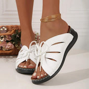 Women's Solid Color Platform Sandals Shoes