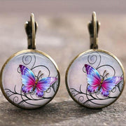 Butterfly Synthetic Cute Drop Earrings