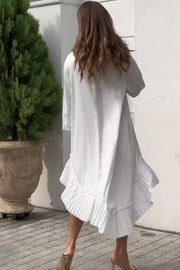 Women's pleated design dress