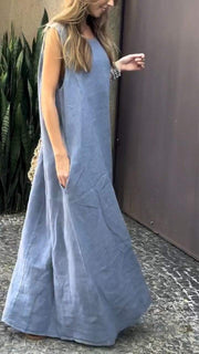 Women's Summer Sleeveless Long Dress