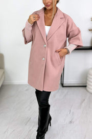 Women's Casual Lapel Mid-length Coat