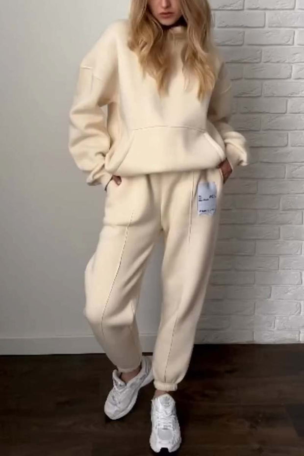 Women's Casual Hooded Sports Suit