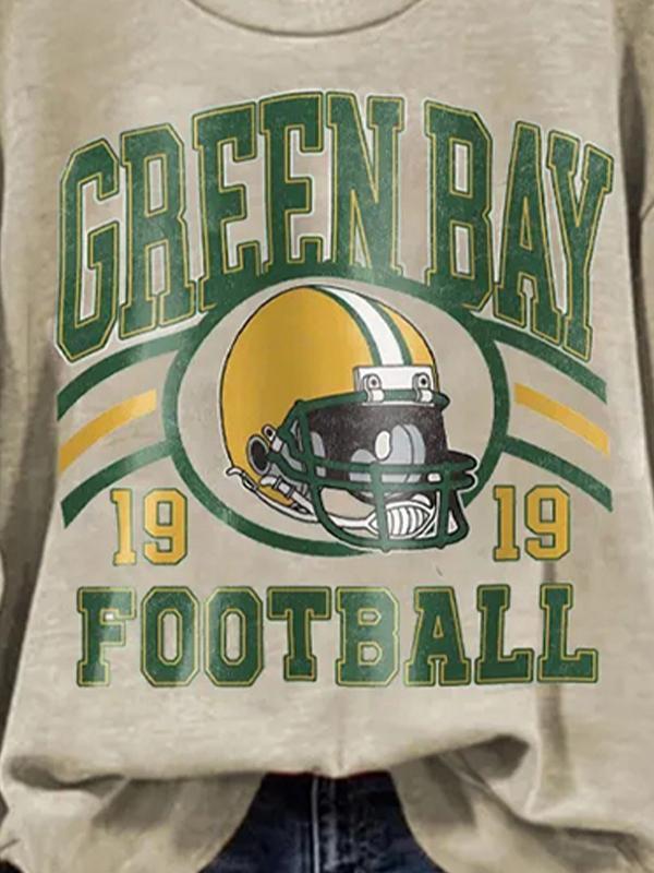 VINTAGE STYLE GREEN BAY FOOTBALL SWEATSHIRT