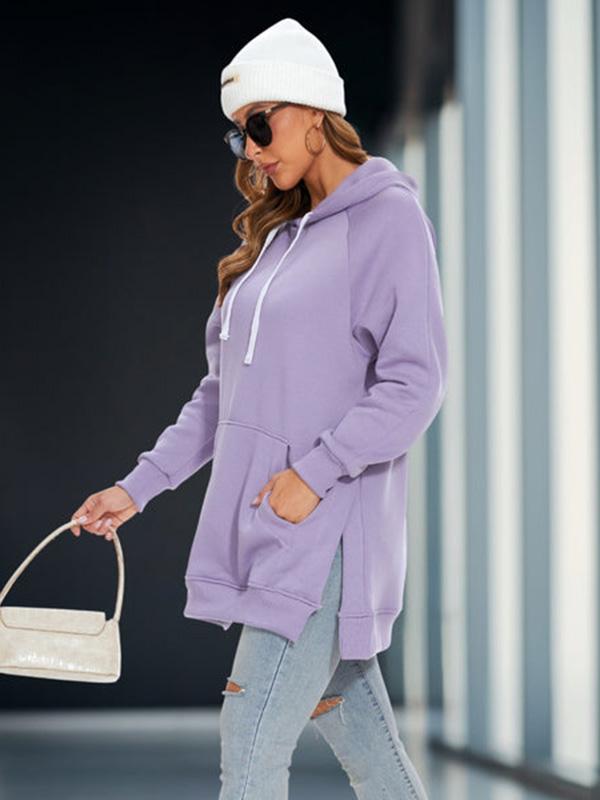 casual oversized hooded dress