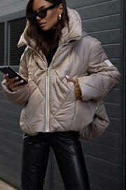 Women's Casual Hooded Thick Cotton Coat