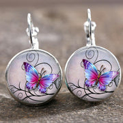 Butterfly Synthetic Cute Drop Earrings