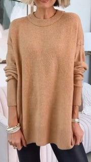 Women's Crew Neck Sweater Top