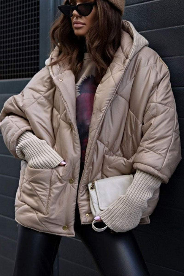 Women's Casual Hooded Thick Cotton Coat