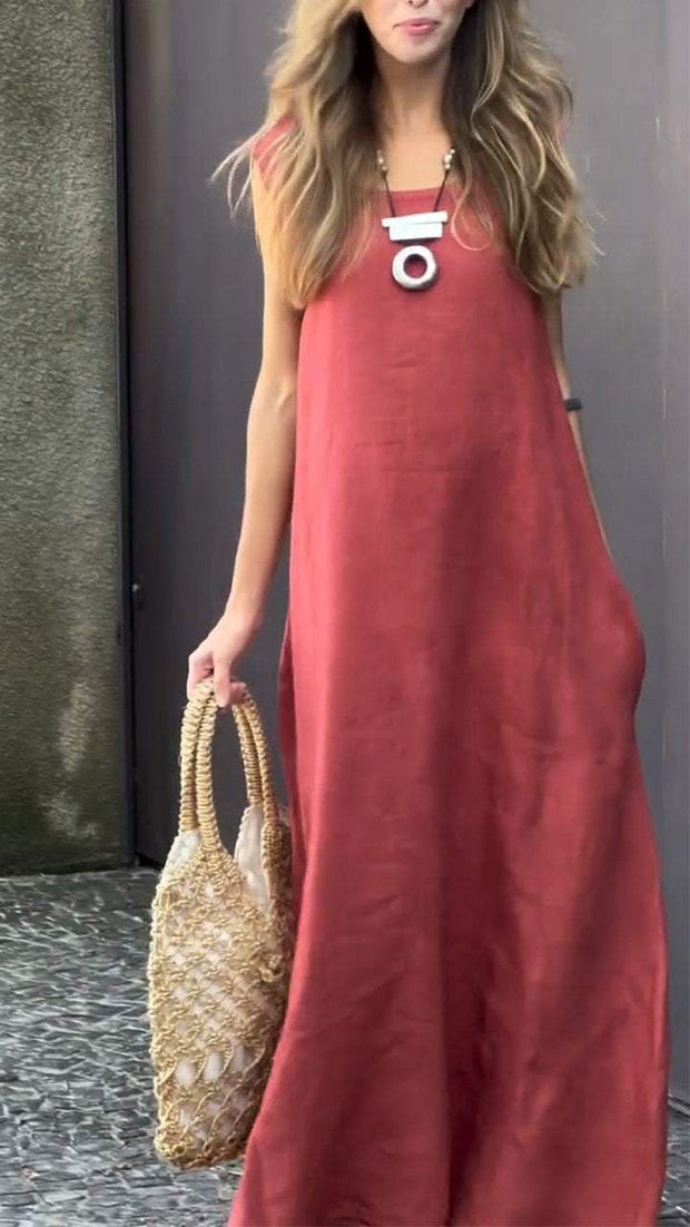 Women's Summer Sleeveless Long Dress