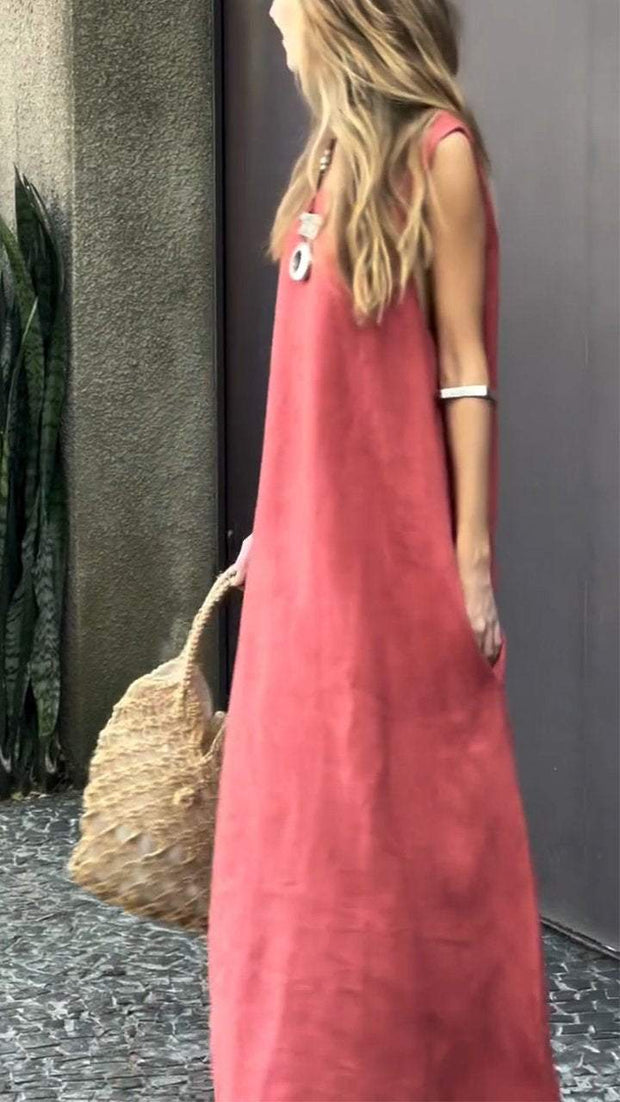 Women's Summer Sleeveless Long Dress