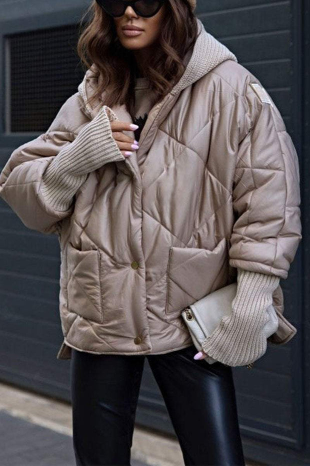 Women's Casual Hooded Thick Cotton Coat